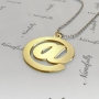 14k Yellow Gold @ Sign Necklace - 2