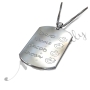 Mom Pendant with Kids' Names and Diamonds in Sterling Silver - 2
