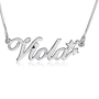 Star Name Necklace, Allegro, Sterling Silver - 1