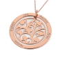 Family Tree Necklace in 14K Rose Gold  - 2
