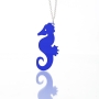 Seahorse Necklace in Acrylic - 1