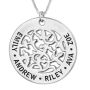 Mother's Name Pendant, Sterling Silver - 1