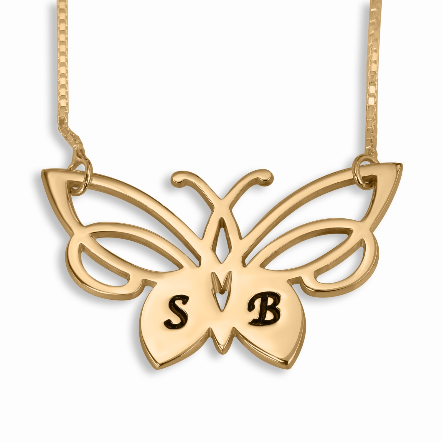 Gold Plated Sterling Silver Filigree Butterfly Necklace - Gold Butterfly |  NOVICA